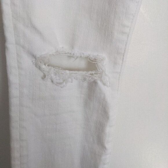 MOTHER | The Looker 'Stayin' Rowdy' white - Picture 8 of 15